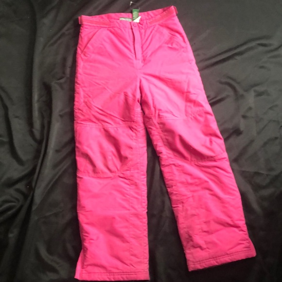 LL Bean girls snow pants